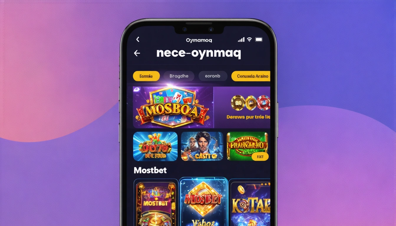 nece oynamaq Mostbet